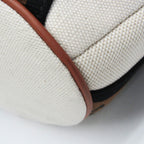 Moynat · Canvas & Leather Tote