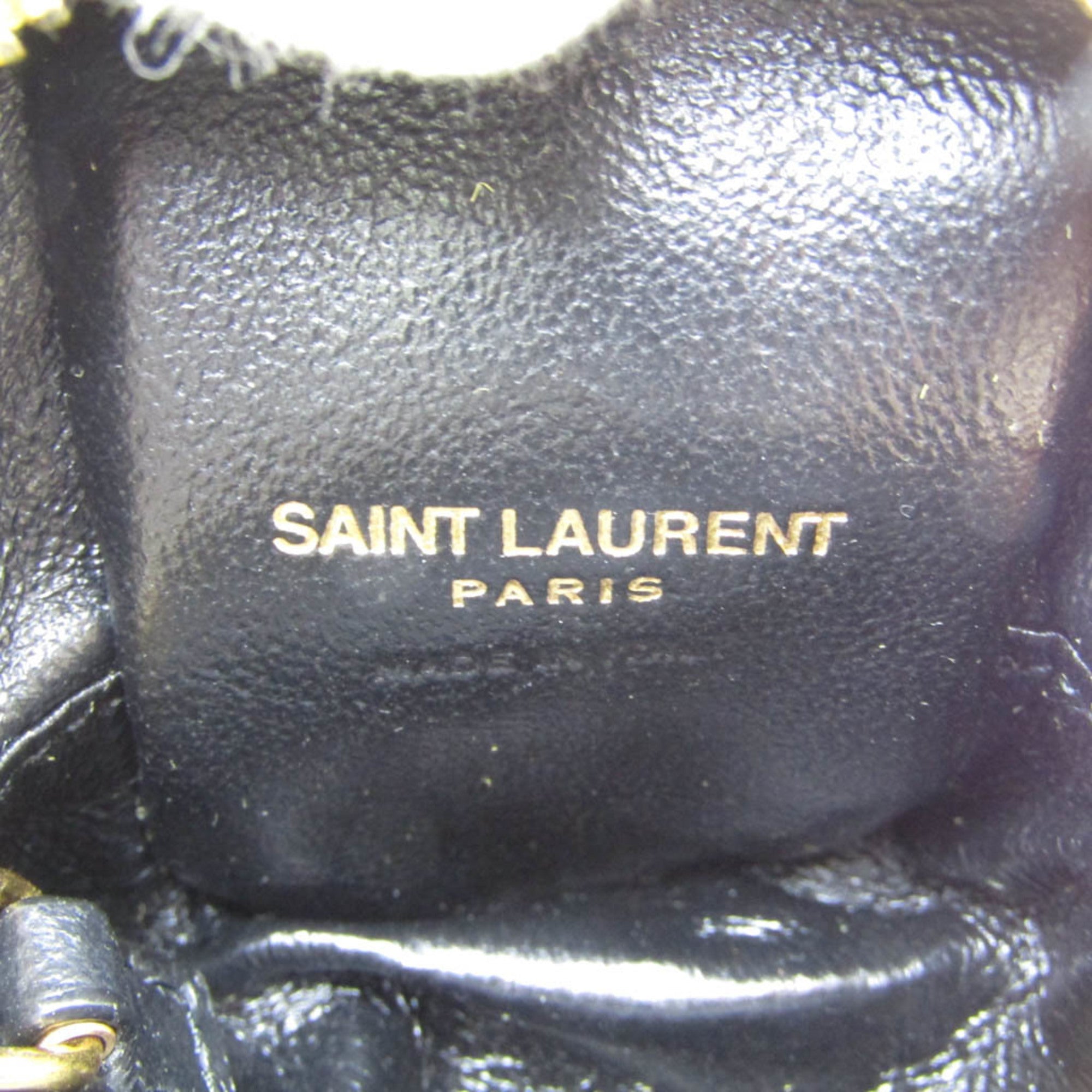 Yves Saint Laurent Cube Charm · Suede