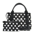 Balenciaga Navy Cabas S · Dot Print