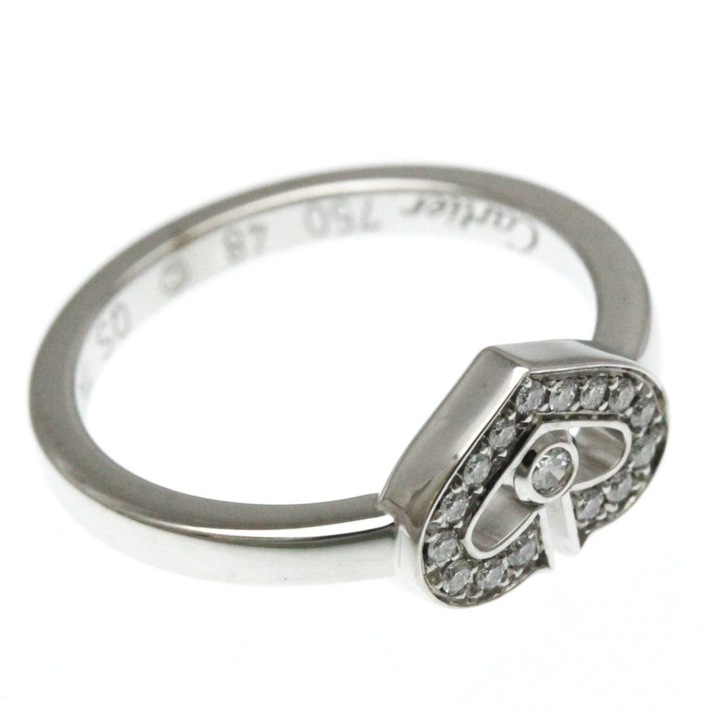 Cartier C Heart · Diamond · 18K White Gold