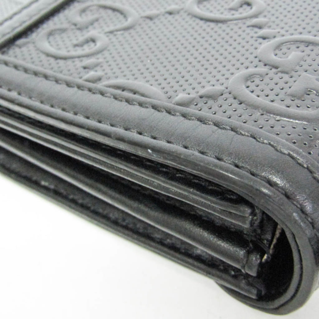 Gucci GG Embossed Crossbody · Leather