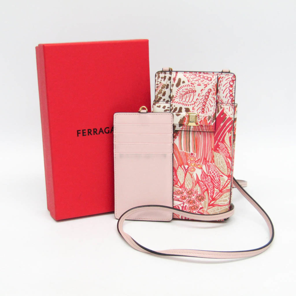 Salvatore Ferragamo Vara · Botanical Phone Pouch