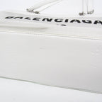 Balenciaga Duty Free Mesh · Leather Tote