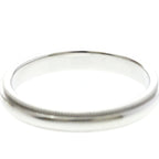 Tiffany Milgrain · Platinum
