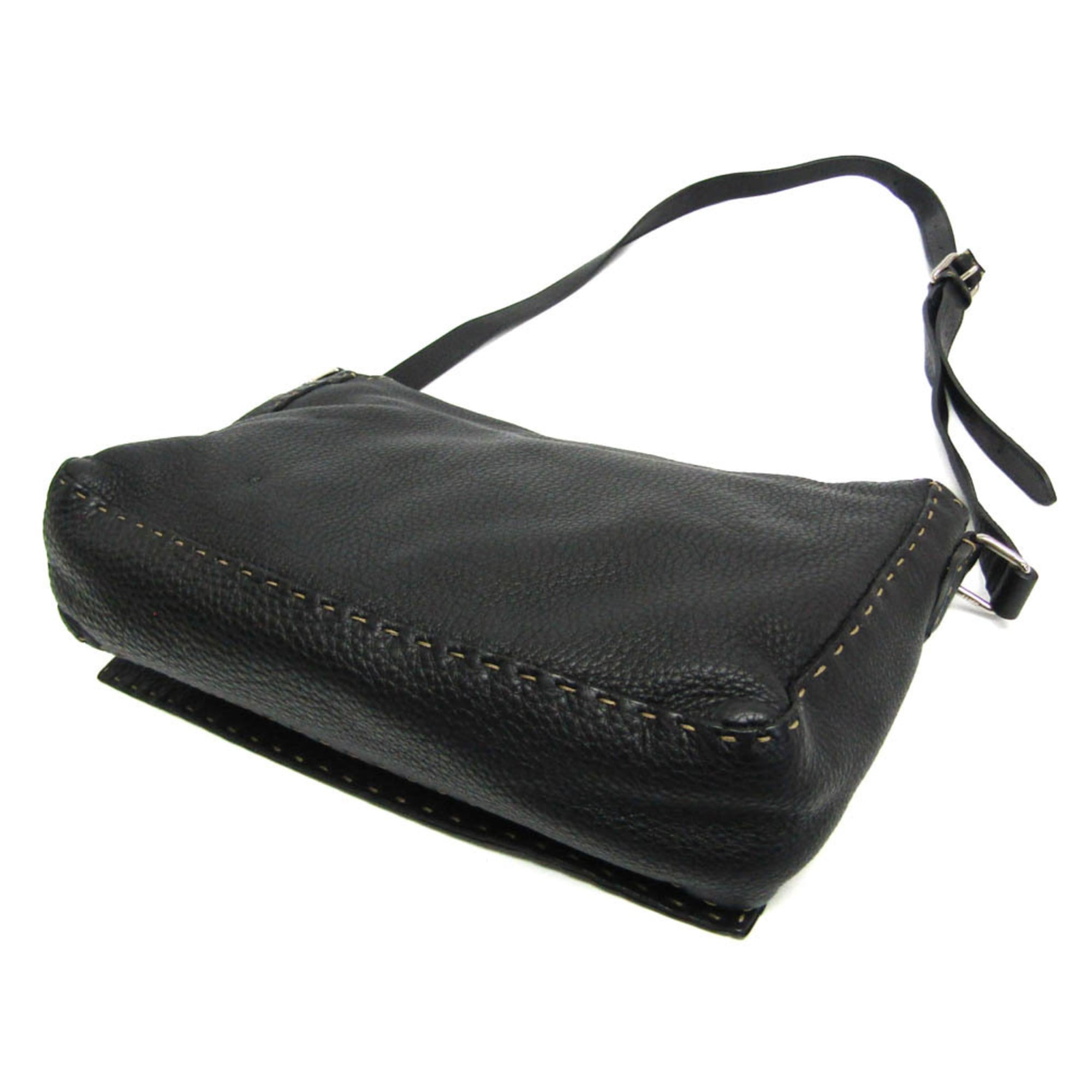 Fendi Selleria · Leather Messenger