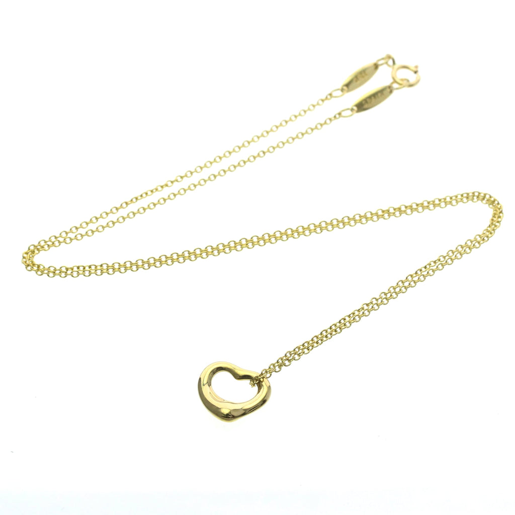 Tiffany Open Heart · 18K Yellow Gold