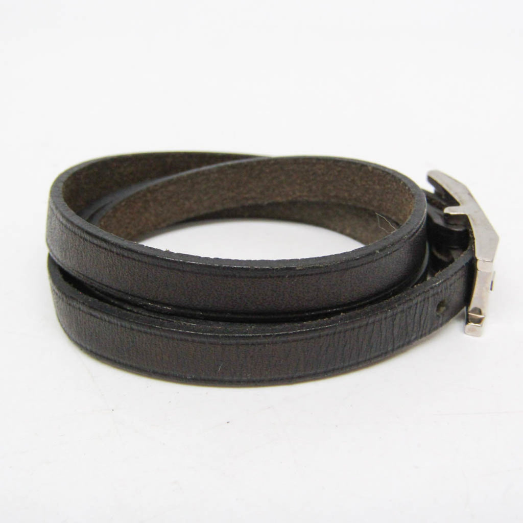 Hermès Hapi III · Leather Choker Bangle