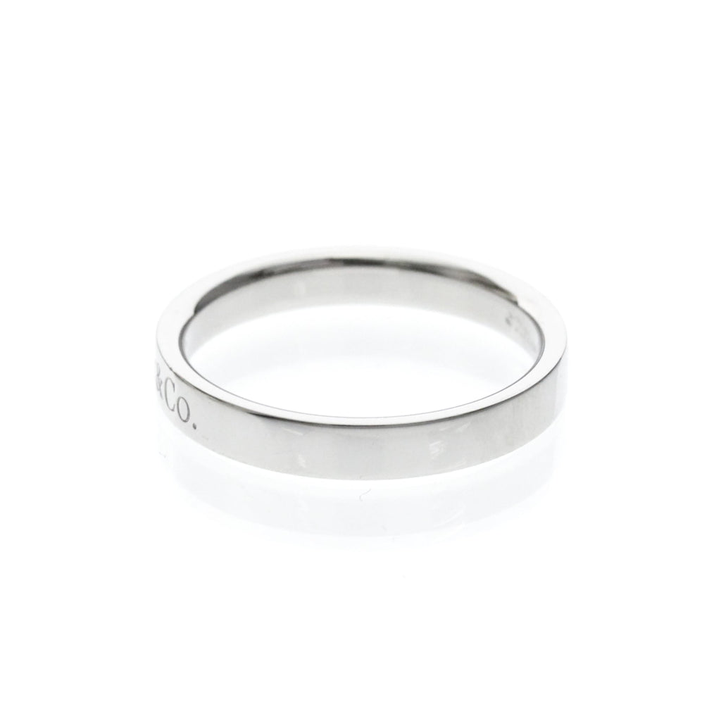 Tiffany Flat Band · Platinum