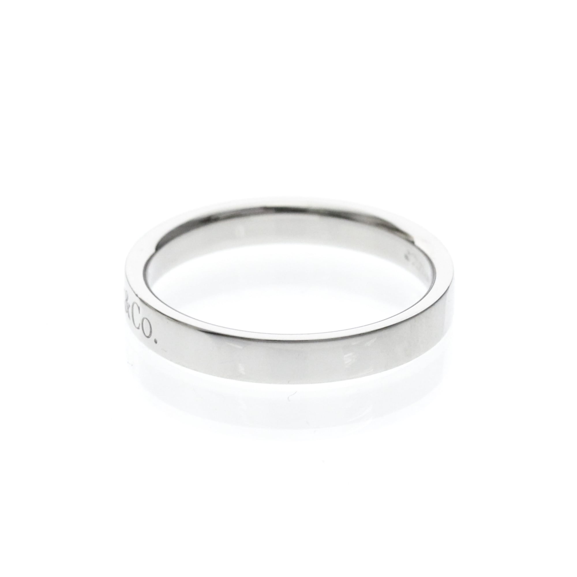 Tiffany Flat Band · Platinum