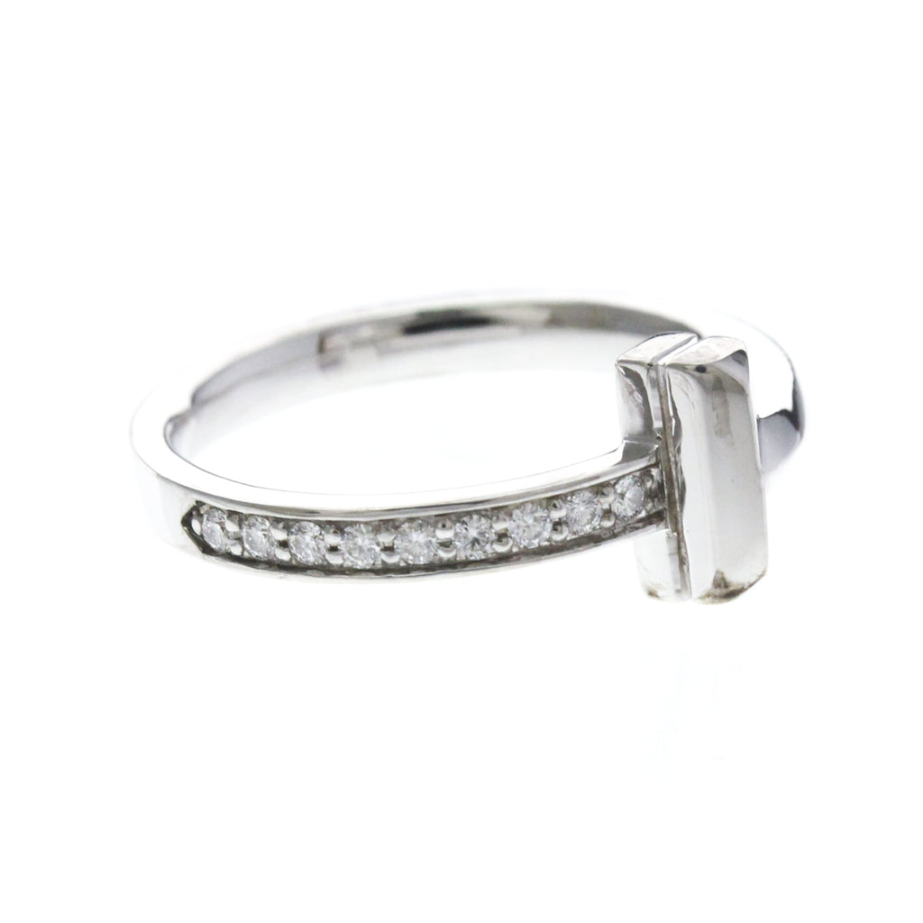 Tiffany T One Narrow · 18K White Gold · Diamond
