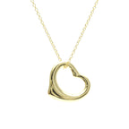 Tiffany Open Heart · 18K Yellow Gold
