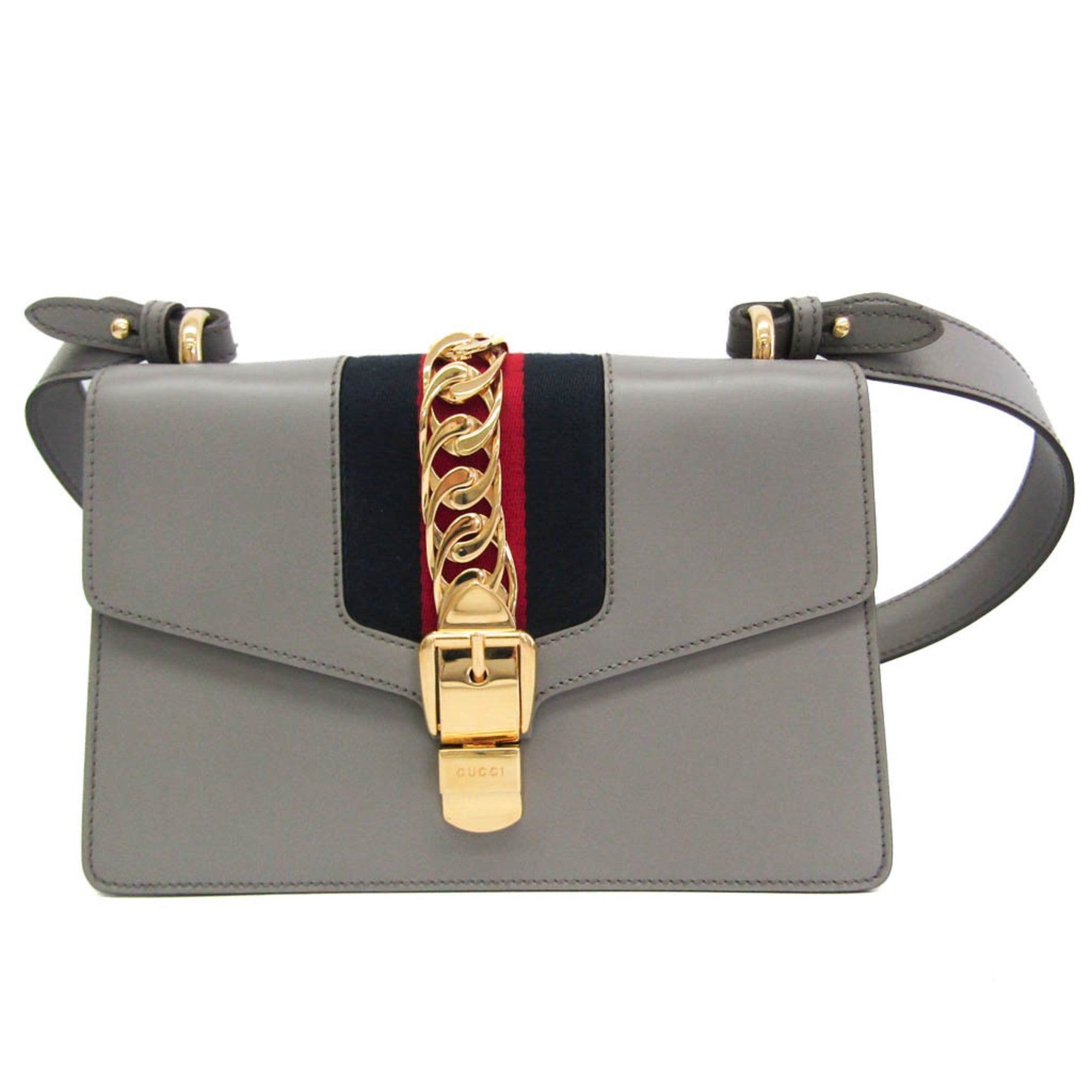 Gucci Sylvie · Leather Shoulder Bag