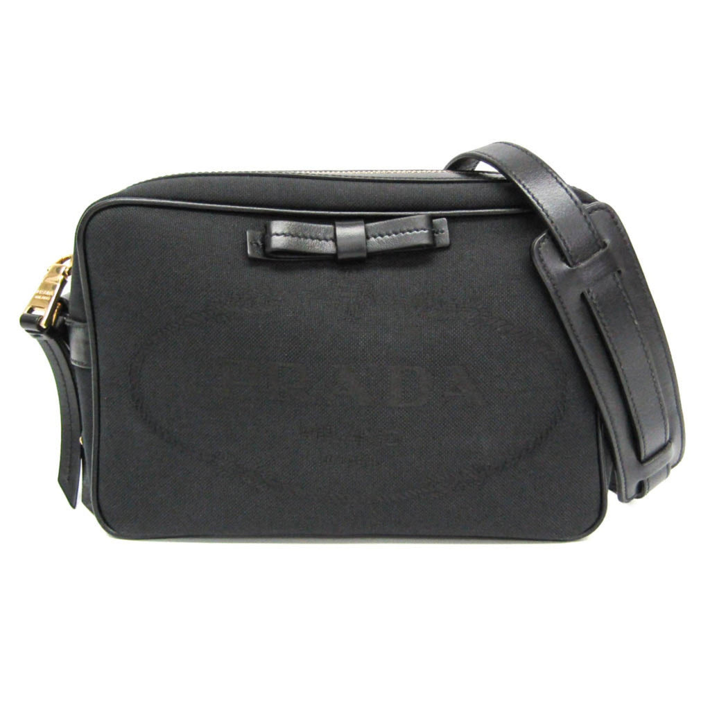 Prada Logo Jacquard · Leather