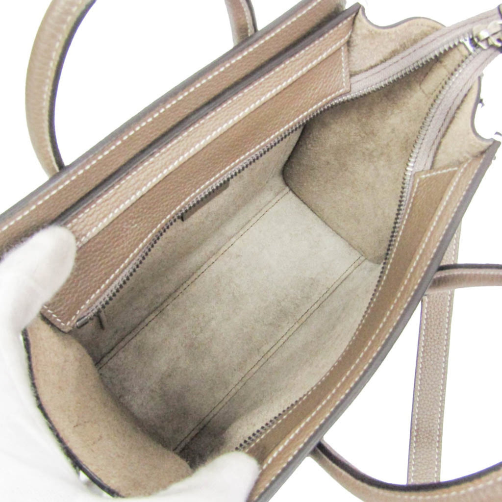 Celine Luggage Nano · Leather
