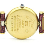 Cartier Must Vendome · Gold Plated · Quartz