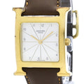 Hermès Heure H · Gold Plated · Quartz