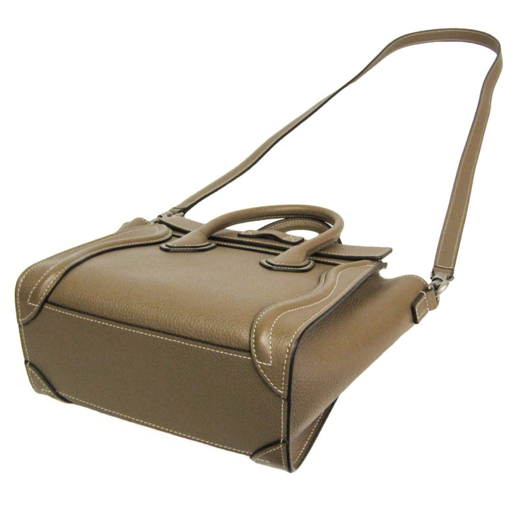 Celine Luggage Nano · Leather