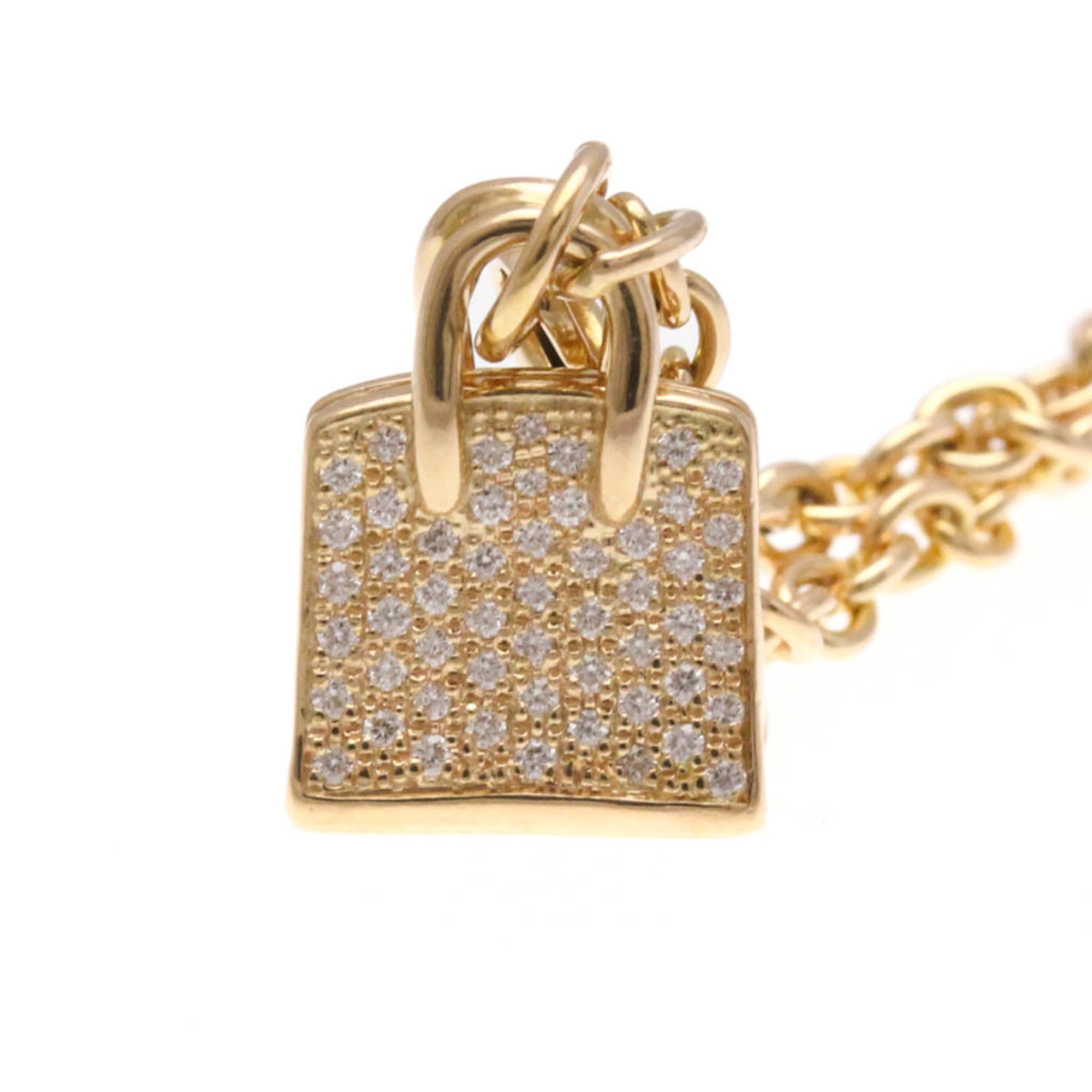 Hermès Amulettes Kelly · Rose Gold · Diamond