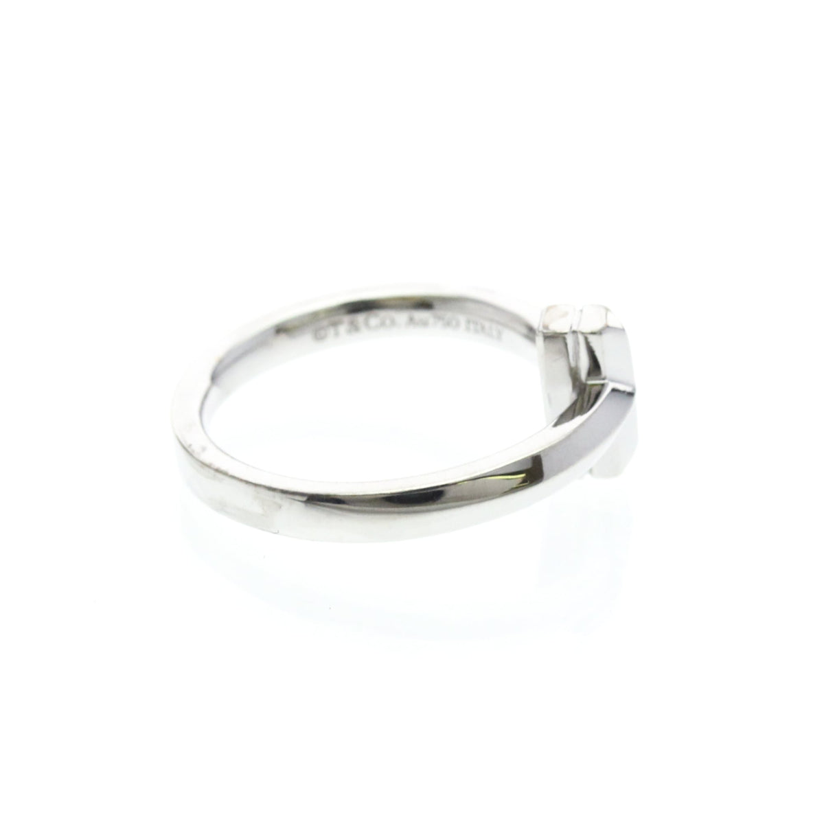 Tiffany T One Narrow · 18K White Gold · Diamond