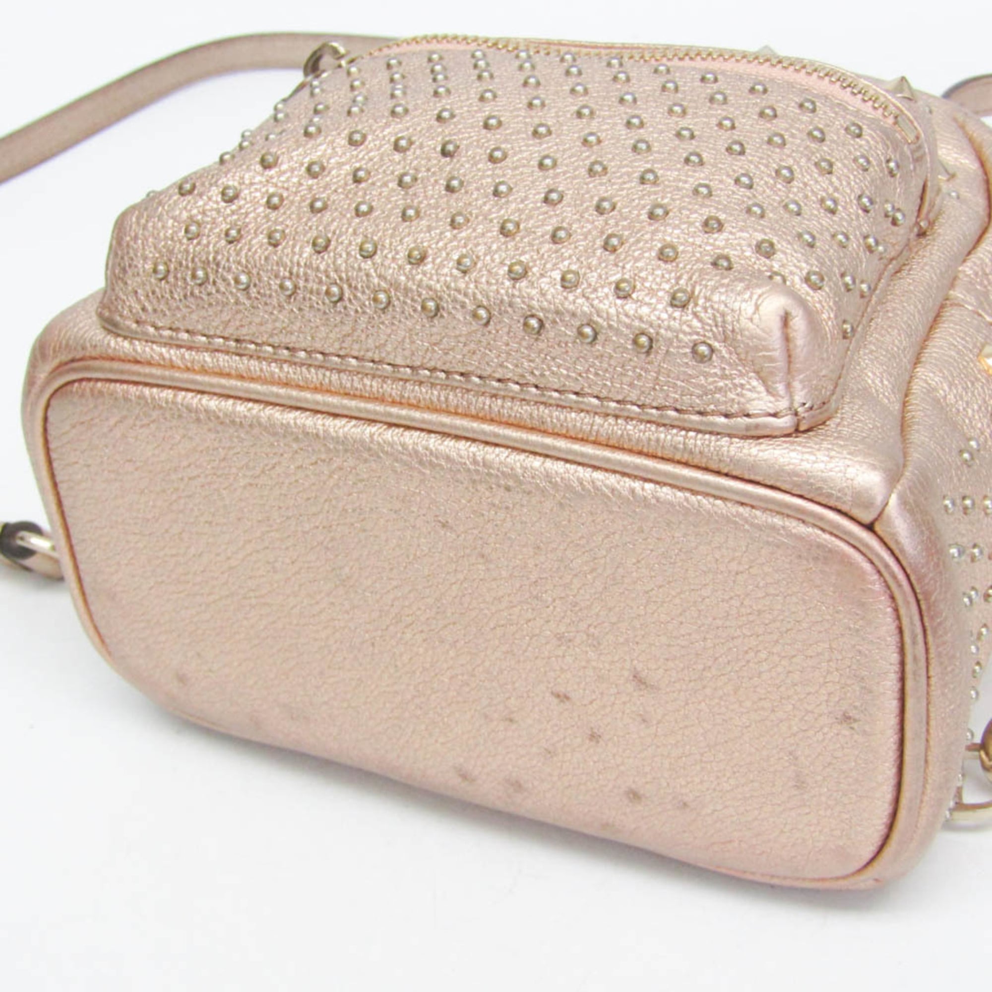 MCM Bebe Boo · Rose Gold Leather
