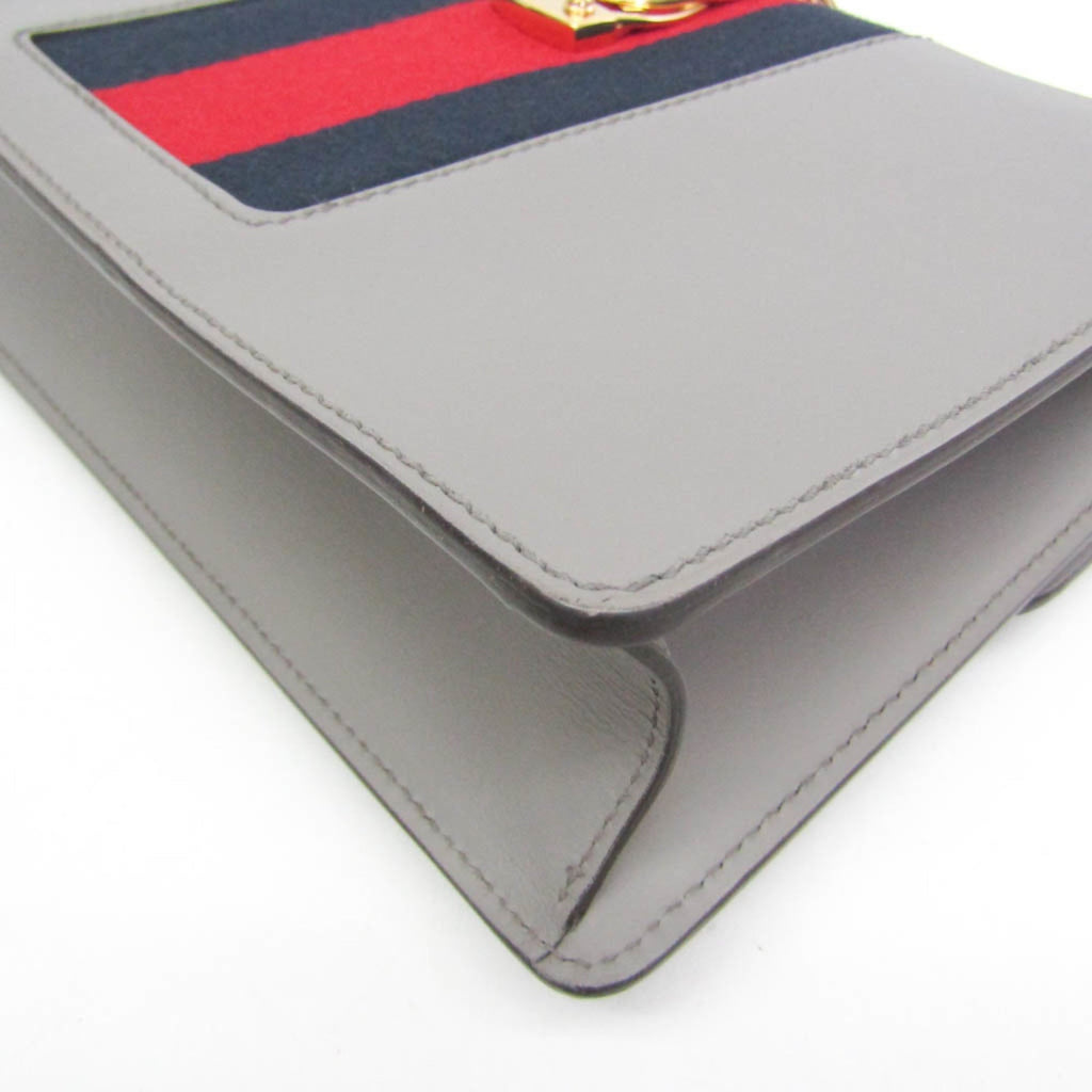 Gucci Sylvie · Leather Shoulder Bag