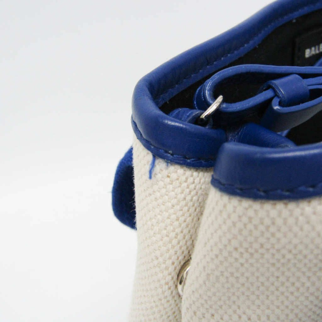 Balenciaga Navy Cabas XS · Canvas