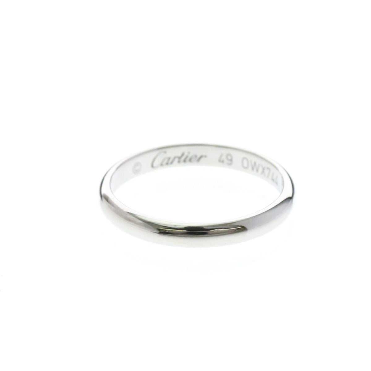 Cartier Wedding Band · Platinum