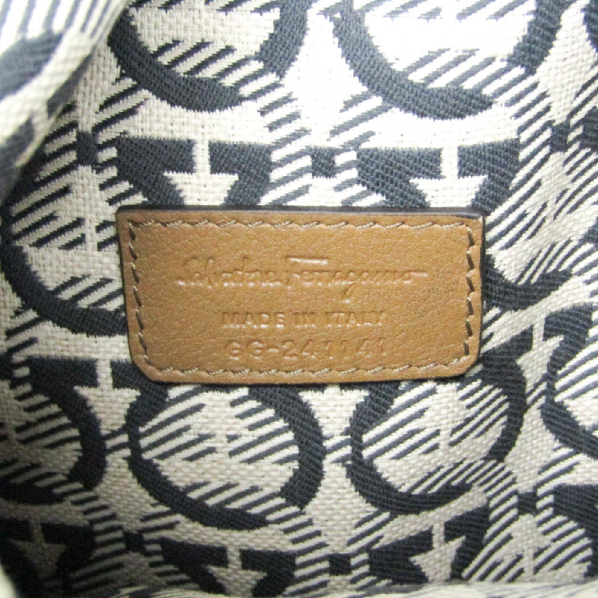 Salvatore Ferragamo Gancini · Leather