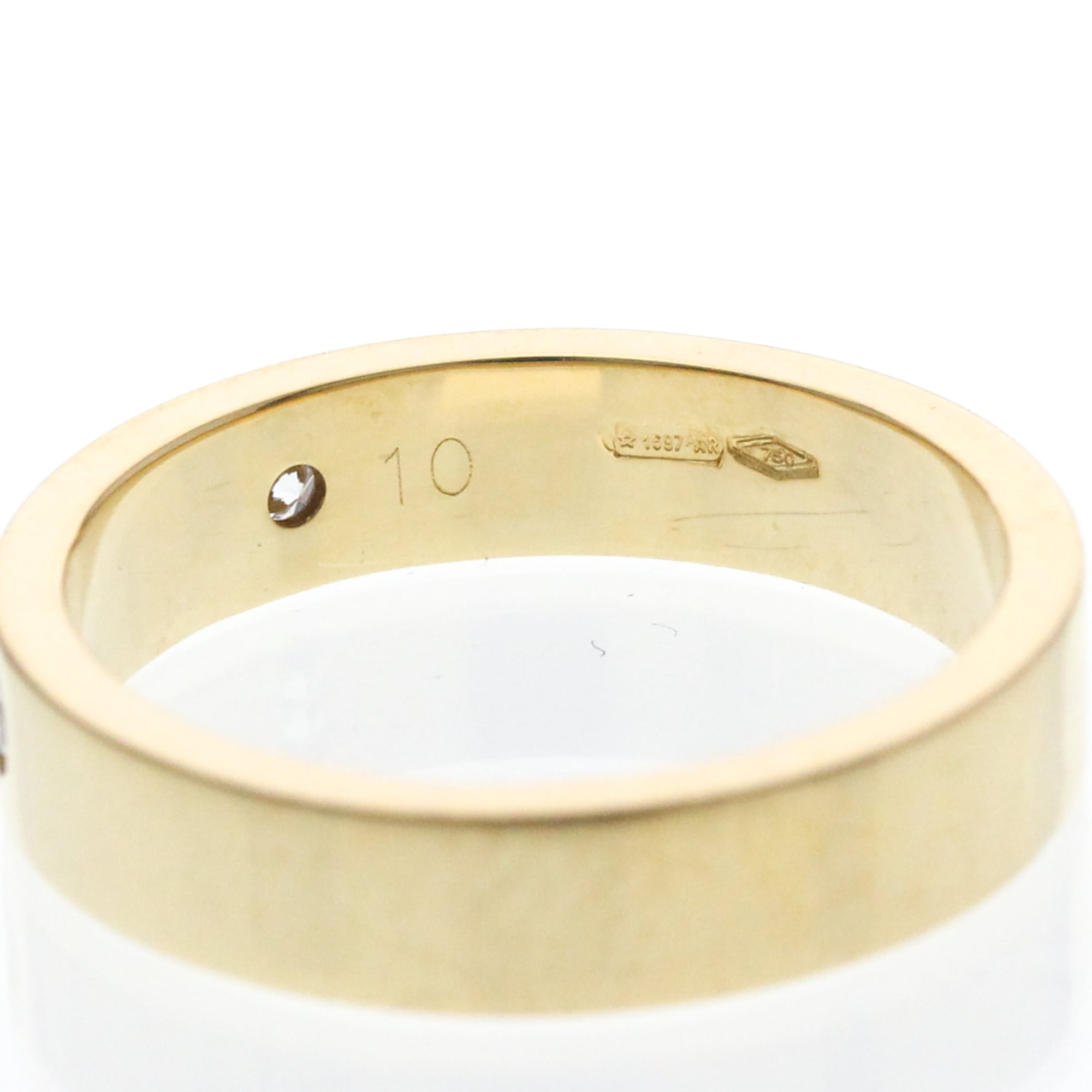 Gucci Icon · Diamond Band · 18K Yellow Gold
