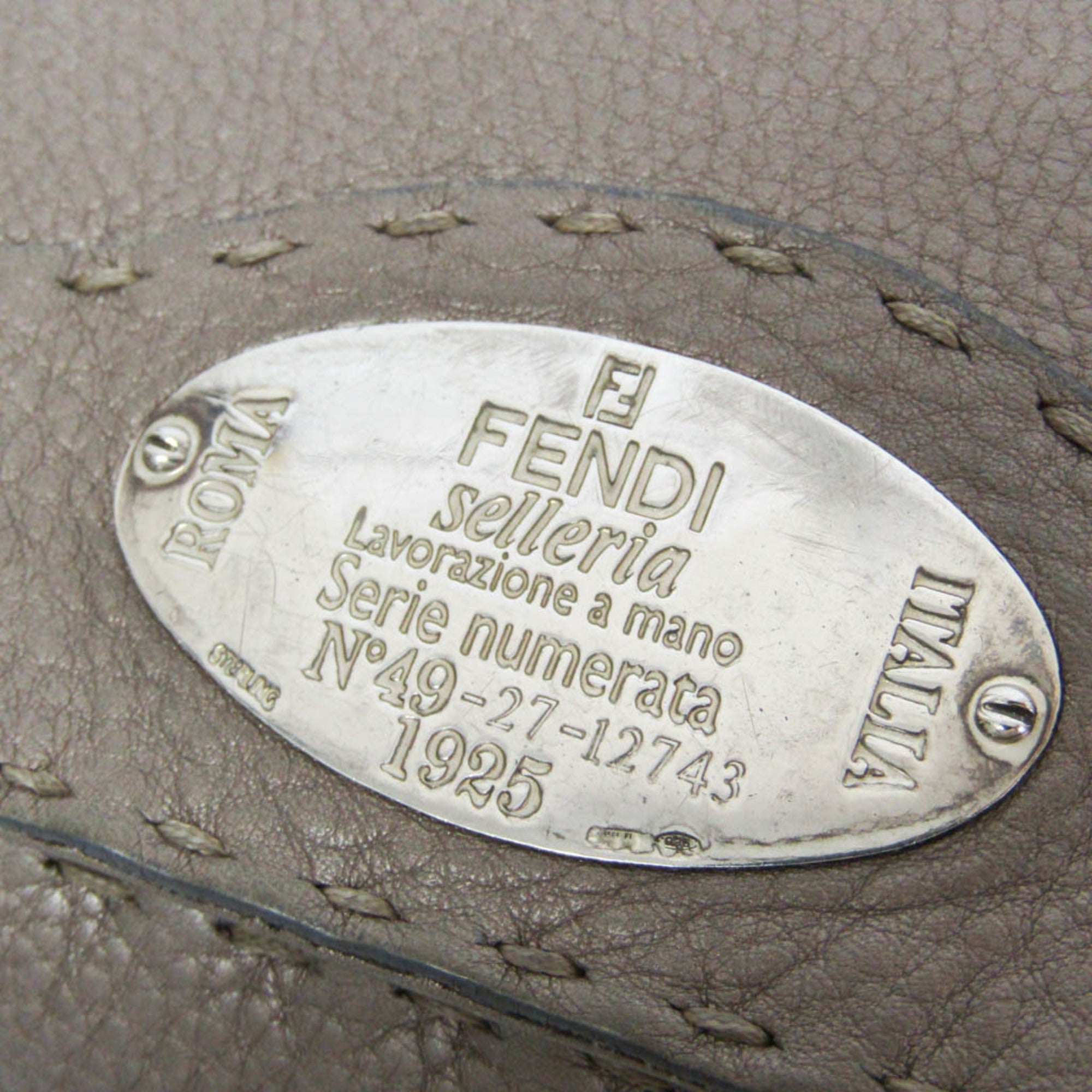 Fendi Selleria · Leather Messenger