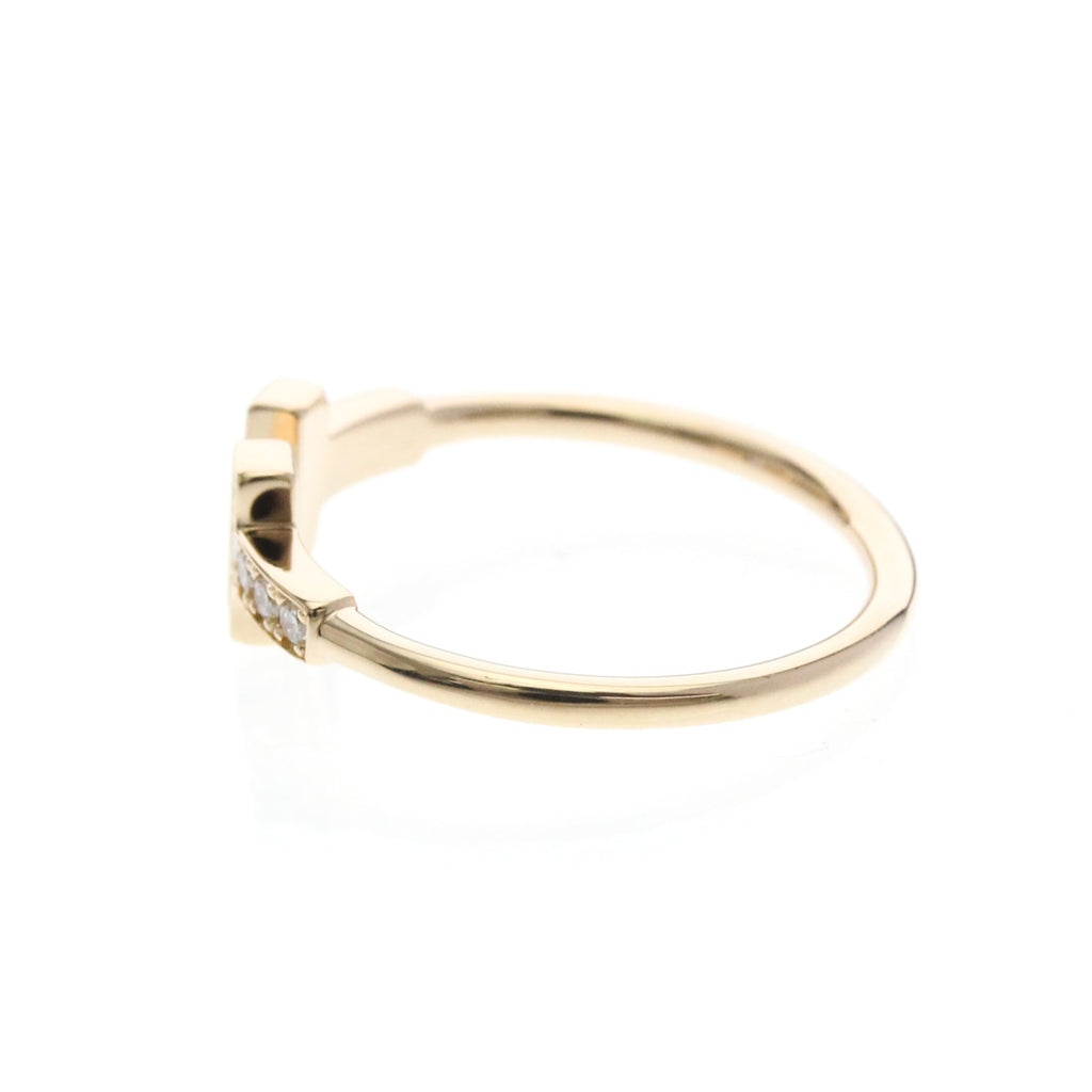 Tiffany T Wire · Diamond · Rose Gold