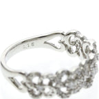 Vendome Aoyama Diamond · Platinum Band Ring