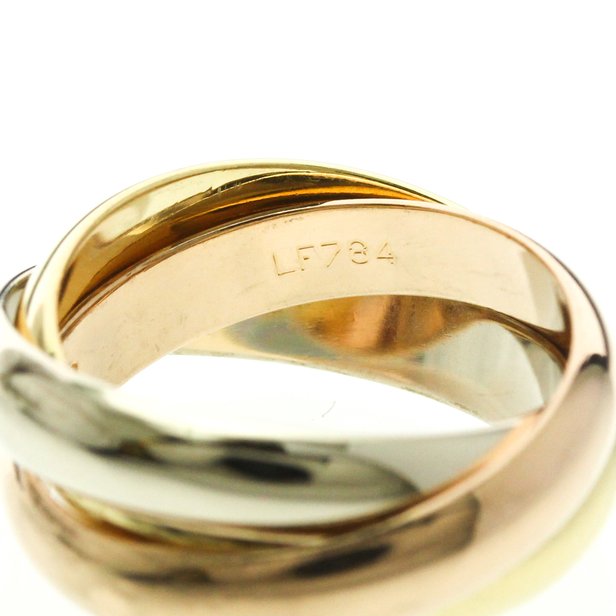 Cartier Trinity · Tri-Gold Ring