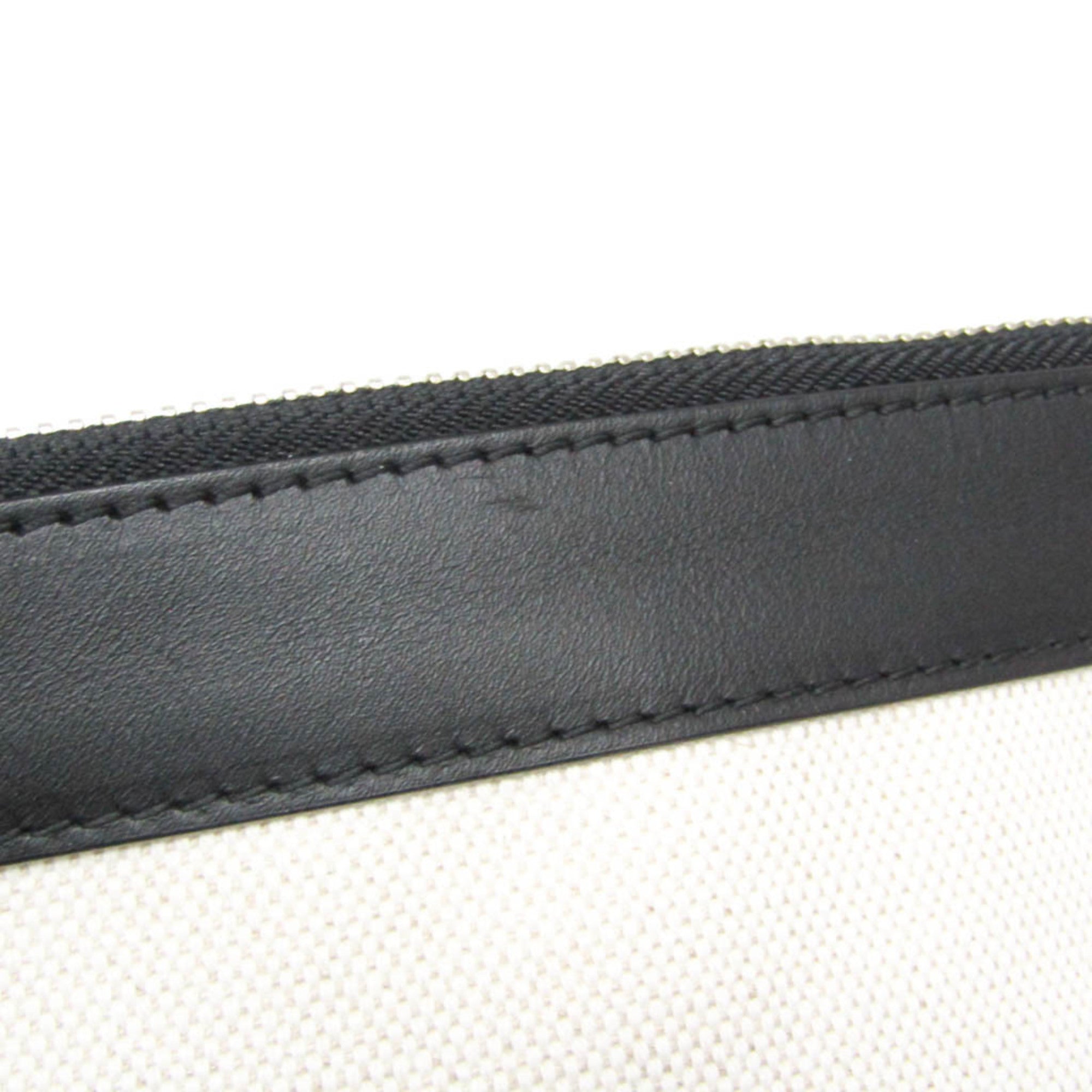 Balenciaga Navy Clip · Canvas Clutch