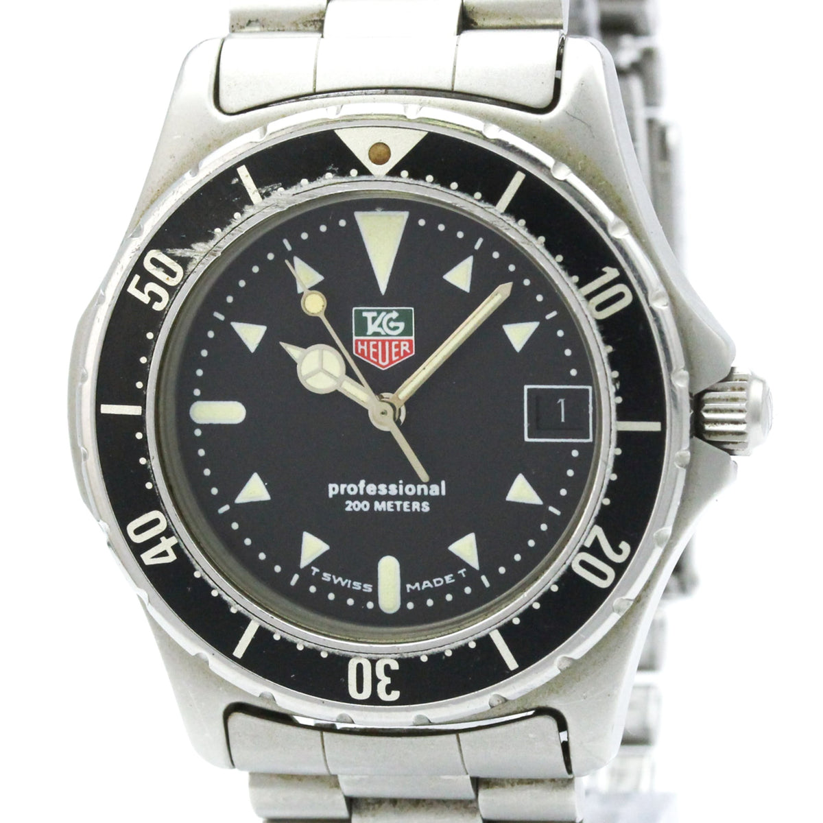 Tag Heuer Professional · Chronograph · Steel
