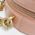 Chanel Matelassé Round As Earth · Leather