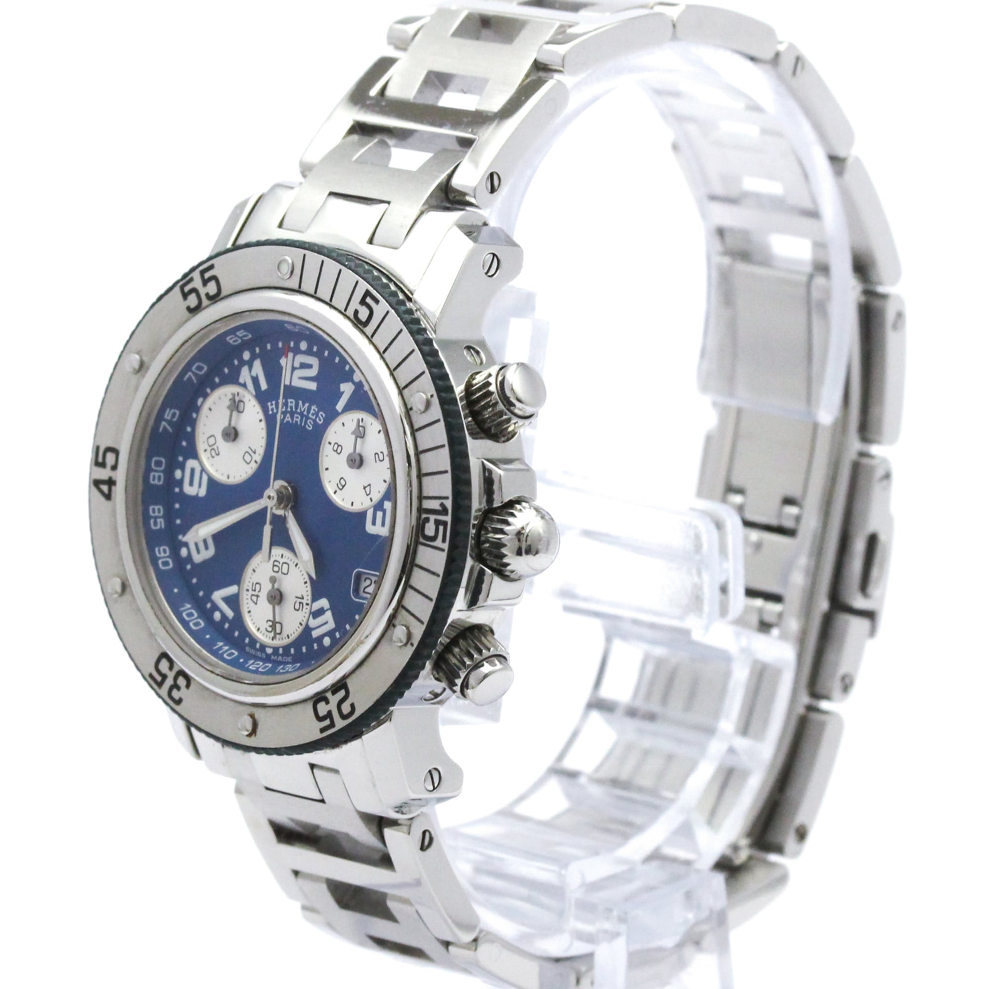 Hermès Clipper Diver · Steel · Chronograph