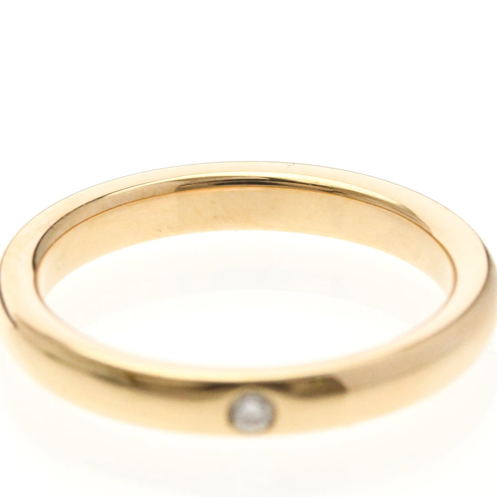 Tiffany Stacking Band · Diamond · Rose Gold