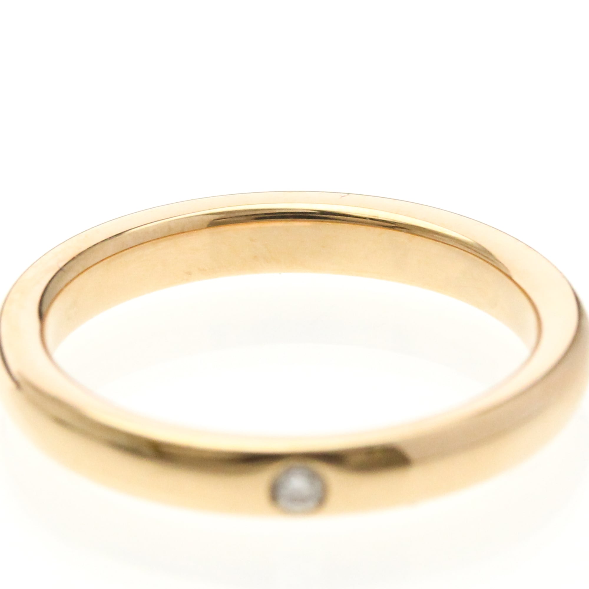 Tiffany Stacking Band · Diamond · Rose Gold