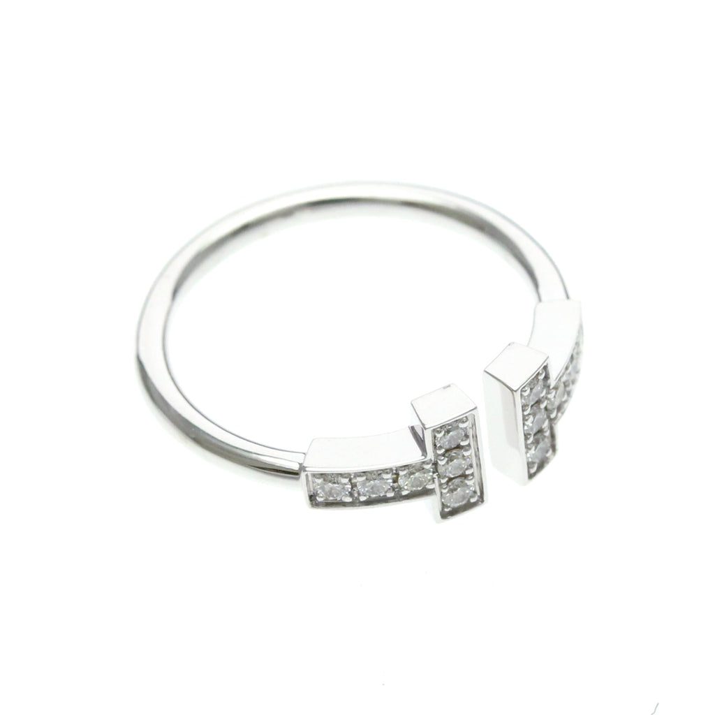 Tiffany T-Wire · 18K White Gold · Diamond