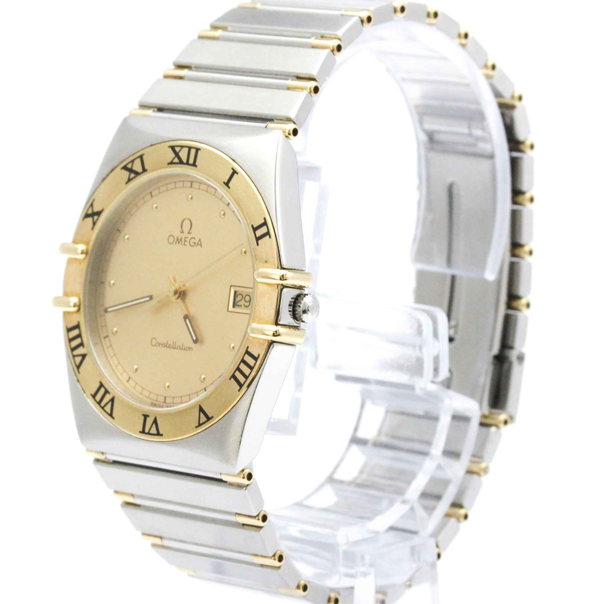 Omega Constellation · 18K Yellow Gold · Steel