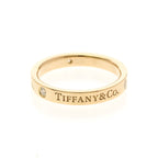 Tiffany Flat Band · Diamond · Rose Gold