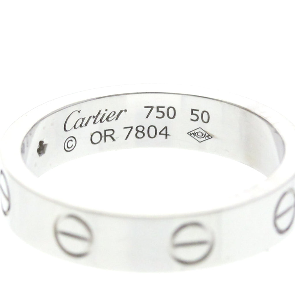Cartier Mini Love · 18K White Gold · Diamond