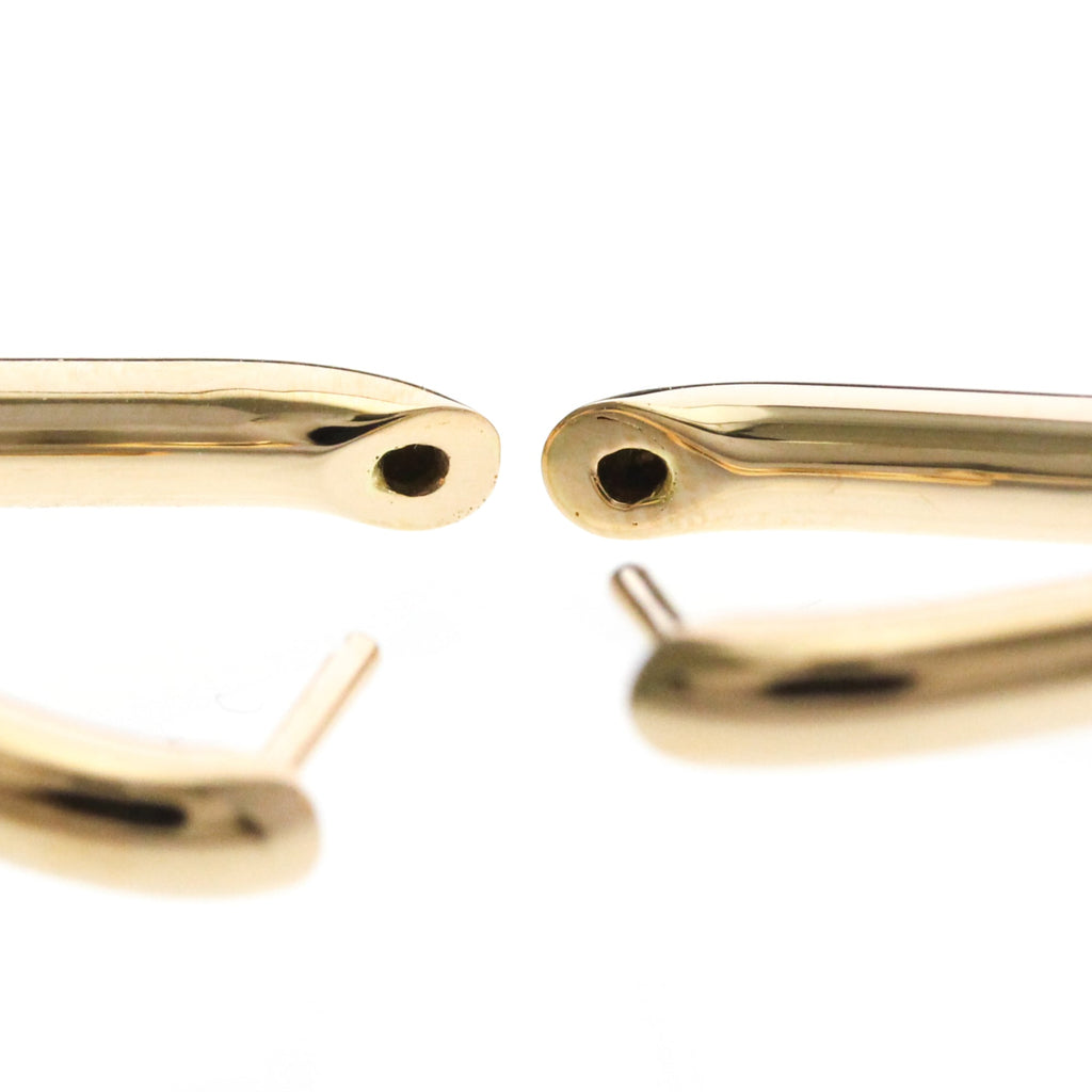 Tiffany Hardware · Medium Hoops · Rose Gold