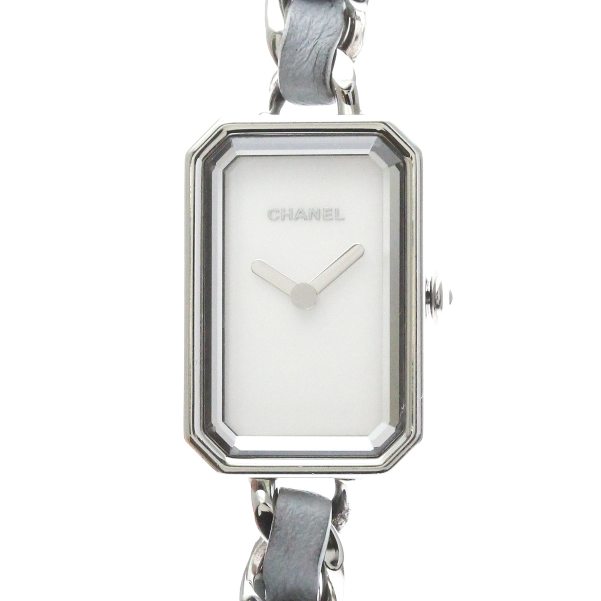 Chanel Premiere Lock · Steel · Mother-of-Pearl
