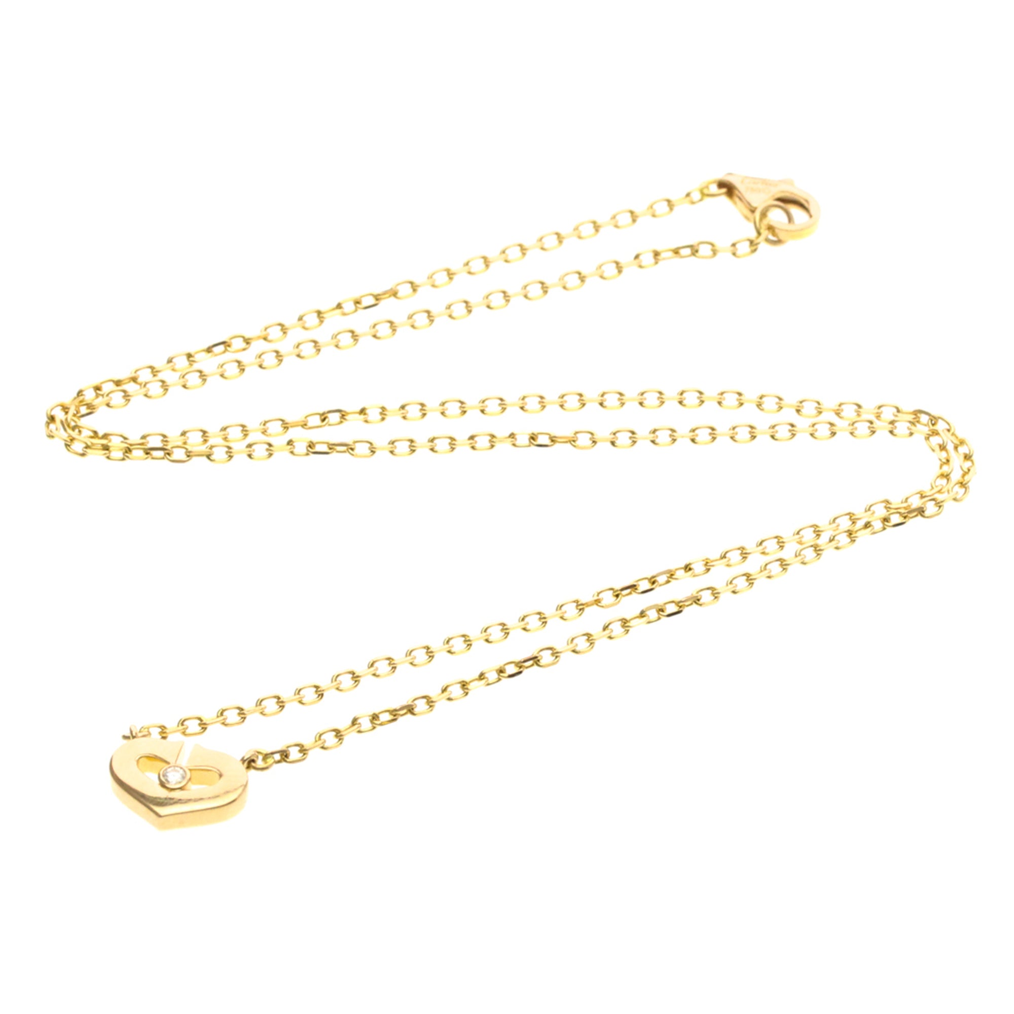 Cartier C Heart · Rose Gold · Diamond