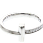 Tiffany T One Narrow · 18K White Gold · Diamond