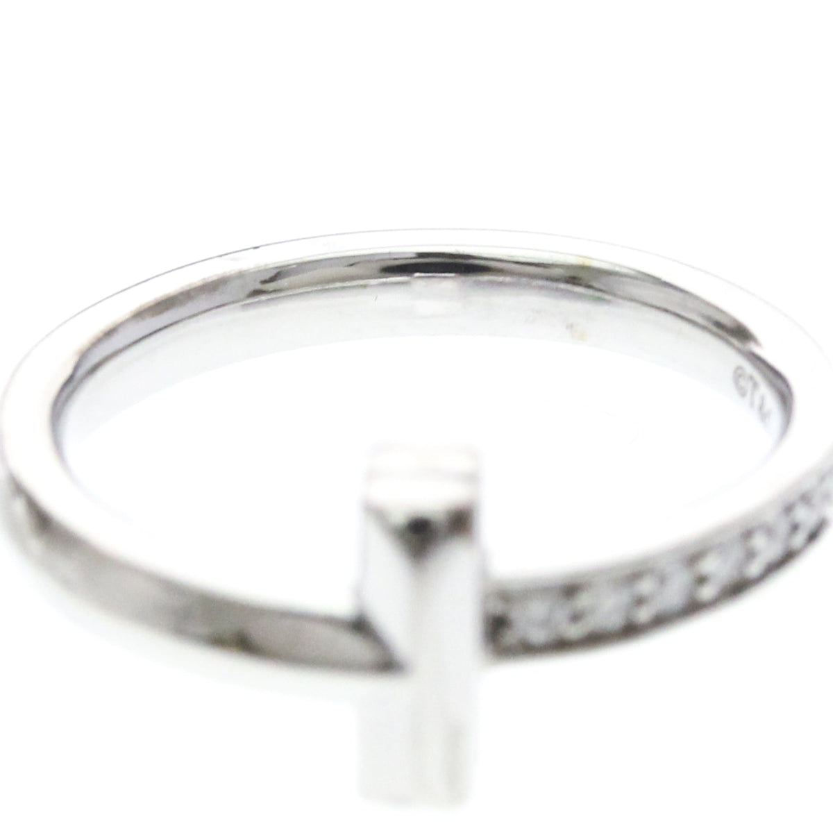 Tiffany T One Narrow · 18K White Gold · Diamond