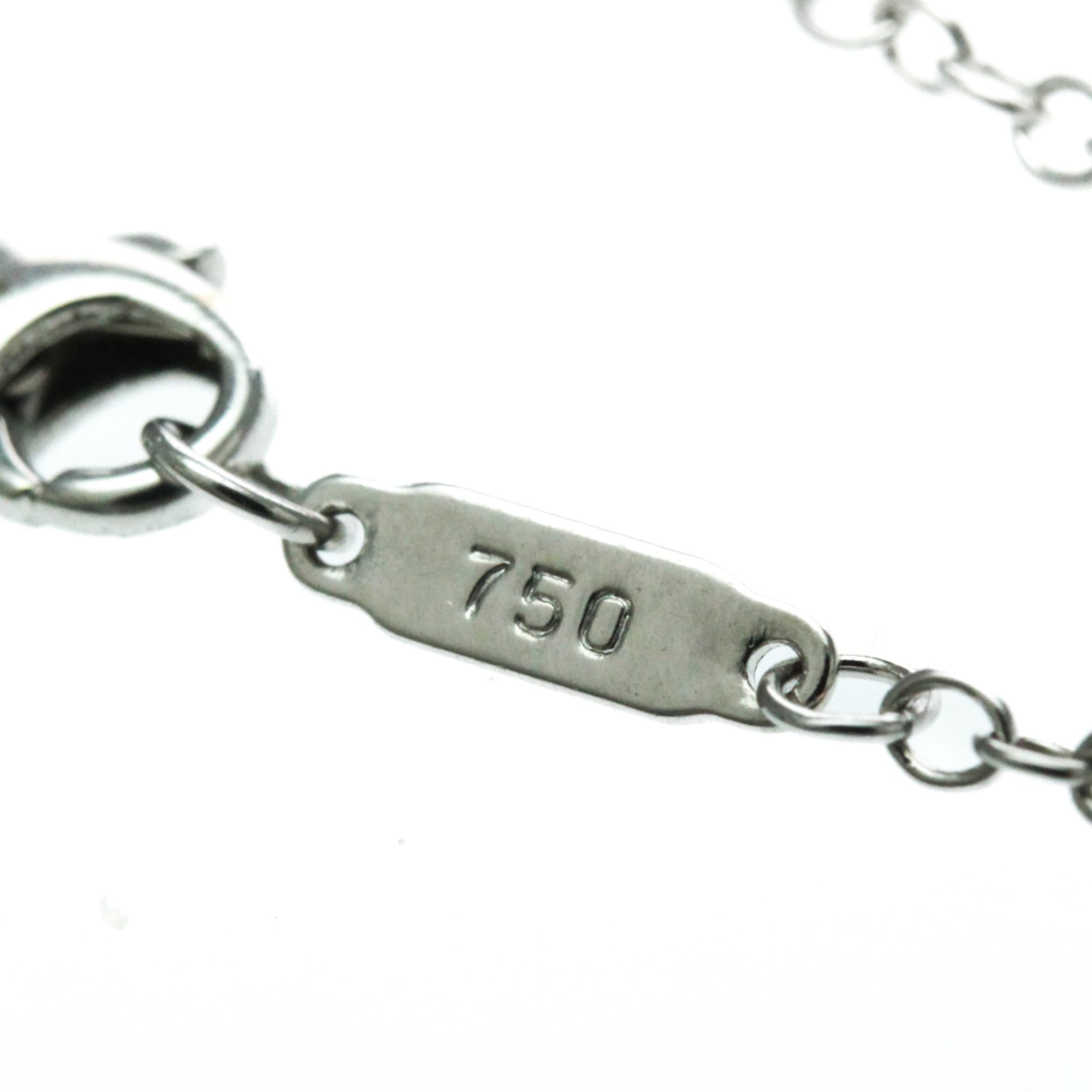 Tiffany Ribbon · Diamond · 18K White Gold