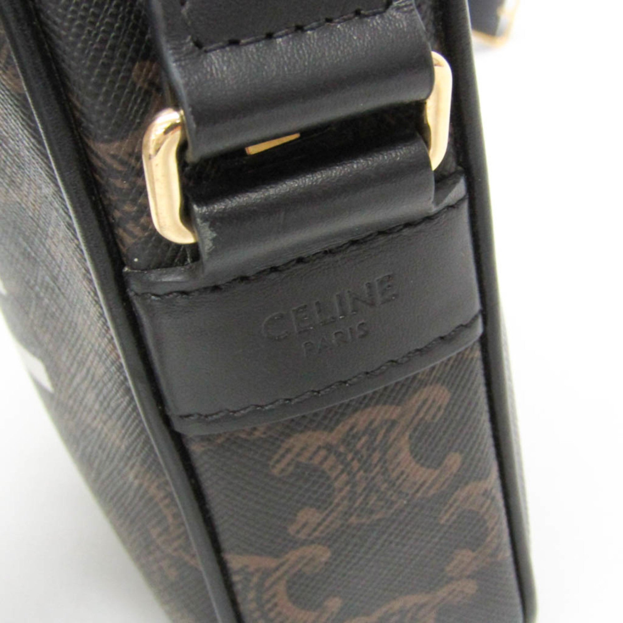 Celine Triomphe Horizontal · Coated Canvas